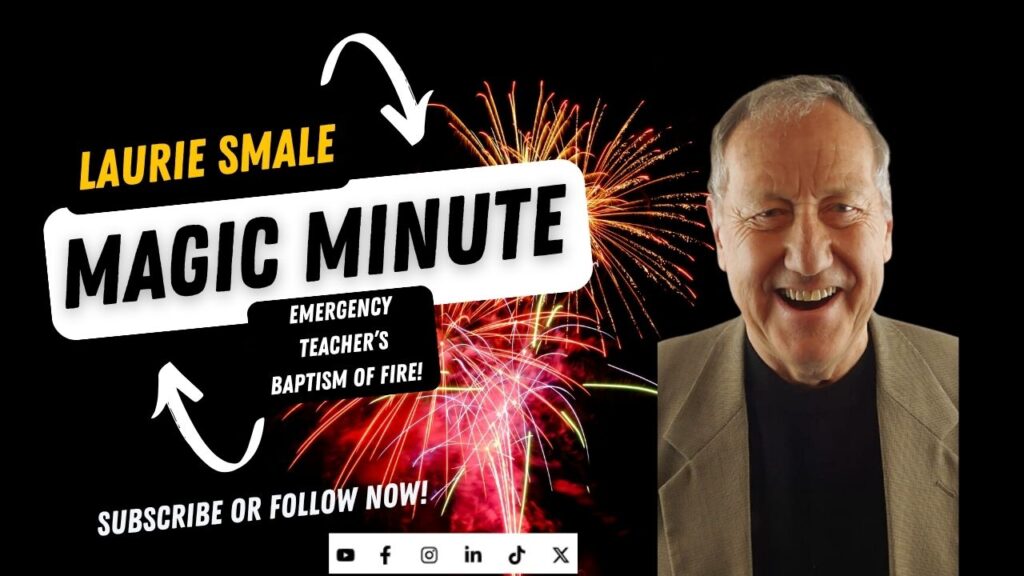 Emergency Teacher's Baptism of Fire! Laurie Smale