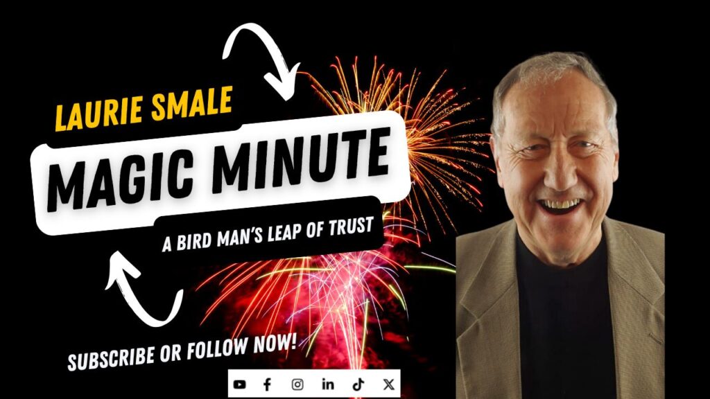 A Bird Man's Leap of Trust Laurie Smale Magic Minute