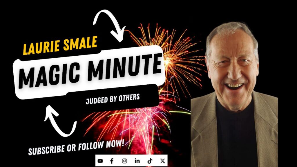 Judged By Others Magic Minute By Laurie Smale