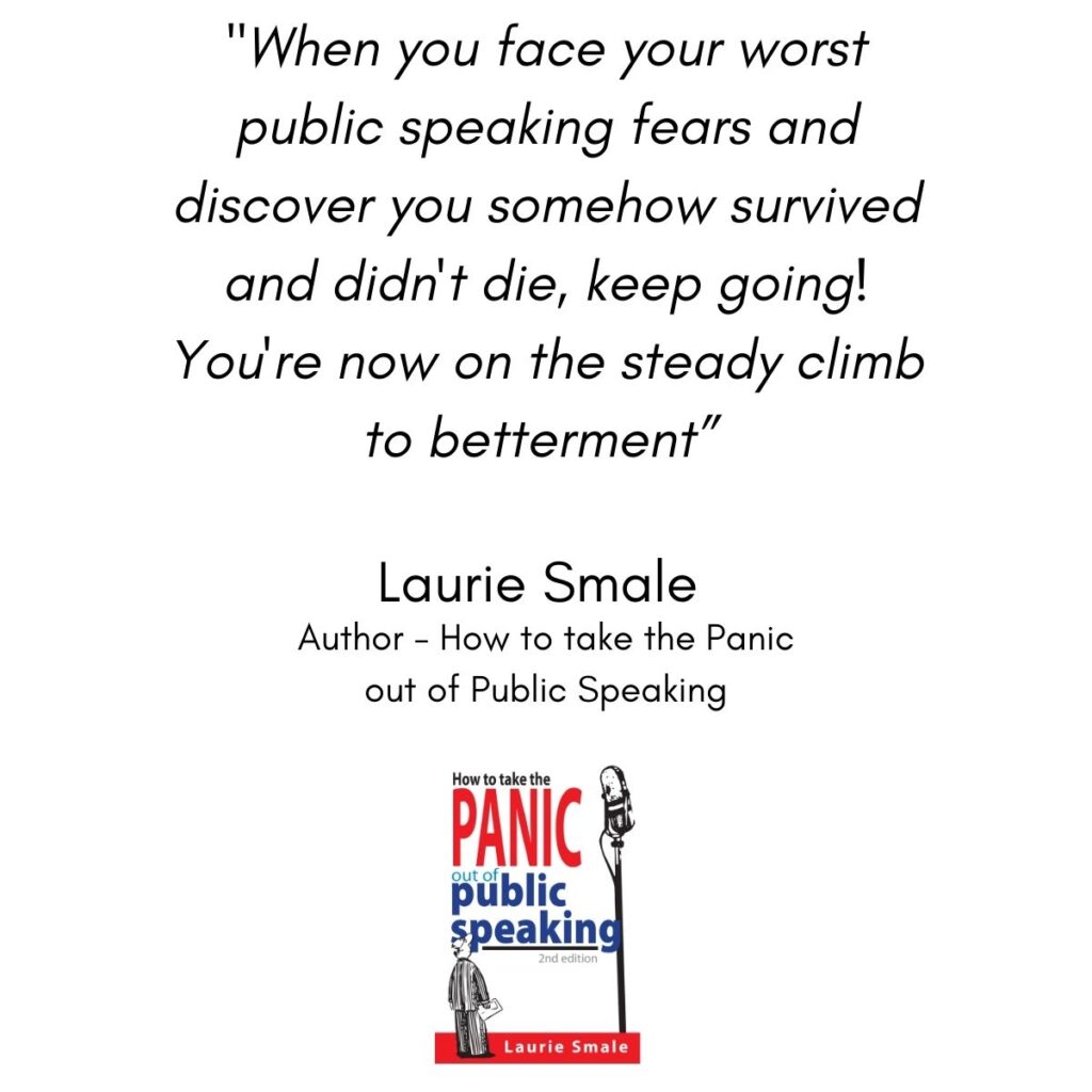 When You Face Your Worst, Laurie Smale Quote