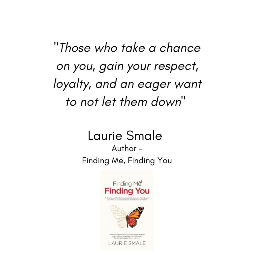 Those Who Take a Chance Laurie Smale Quote