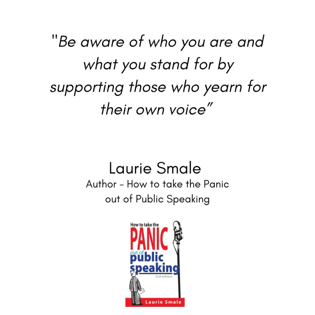 Be Aware Of Who You Are Laurie Smale Quote