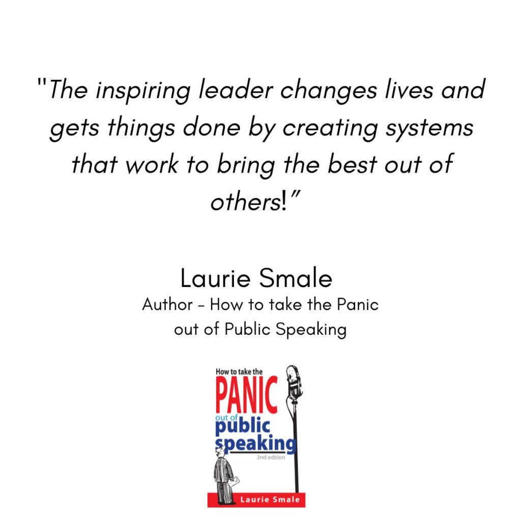 The Inspiring Leader Laurie Smale Quote