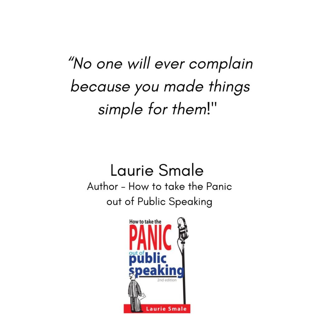 No One Will Ever Complain Laurie Smale Quote