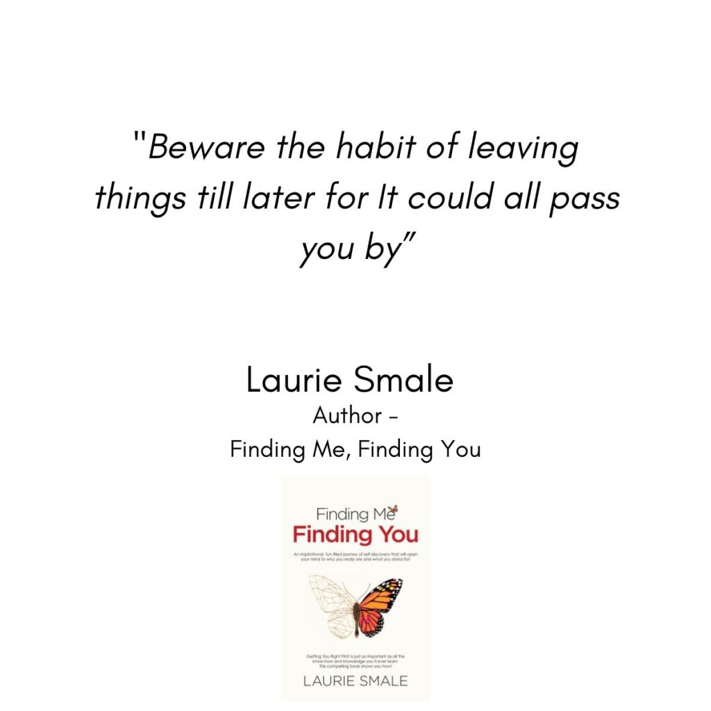 Beware The Habit, Laurie Smale Quote