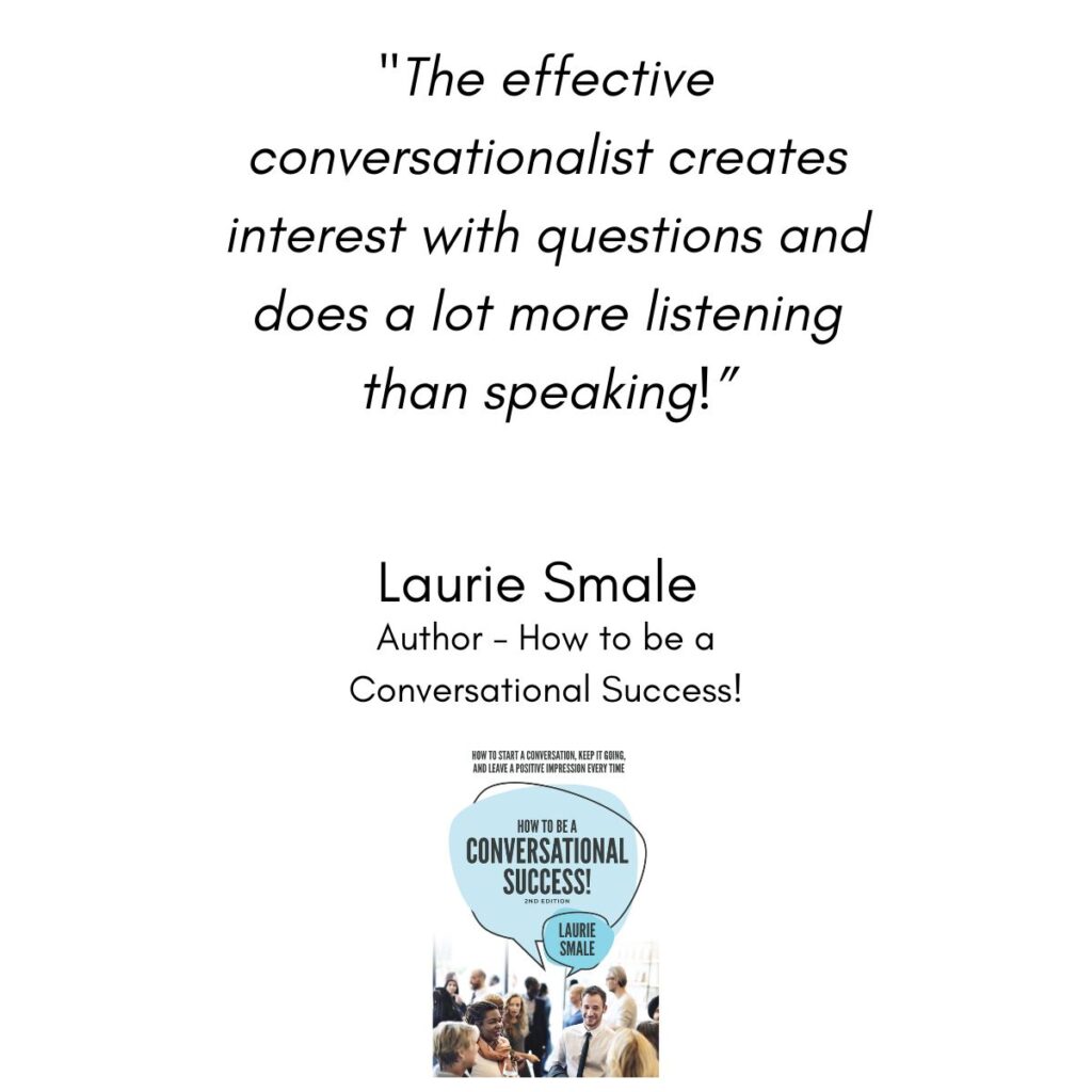 The Effective Conversationalist Laurie Smale Quote
