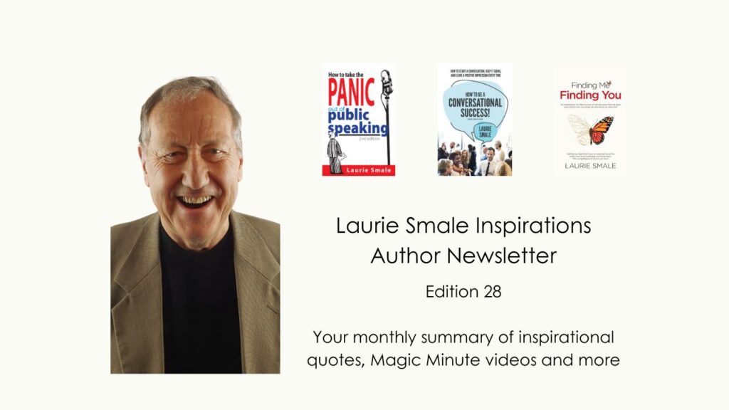 Laurie Smale Author Newsletter Edition 28