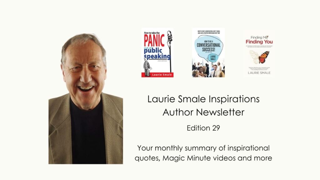 Laurie Smale Author Newsletter Edition 29